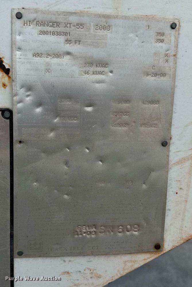 image for item DM5674 2009 International 4300 bucket truck