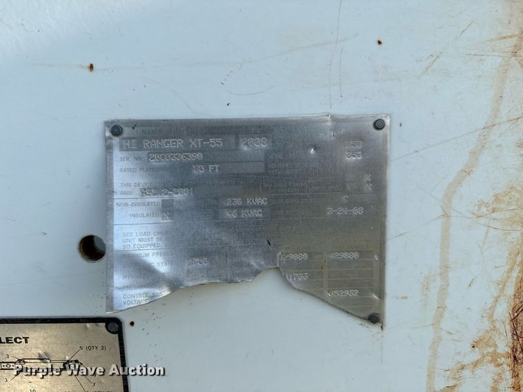 image for item DM5678 2008 International 4300 forestry bucket truck