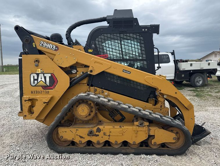 image for item DM5690 2020 Caterpillar 299D3 XE tracked skid steer loader