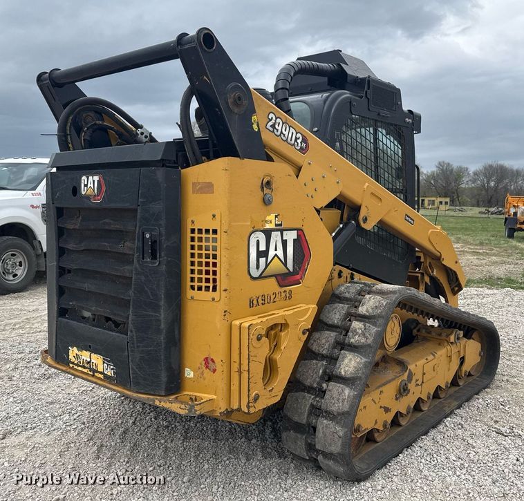 image for item DM5690 2020 Caterpillar 299D3 XE tracked skid steer loader