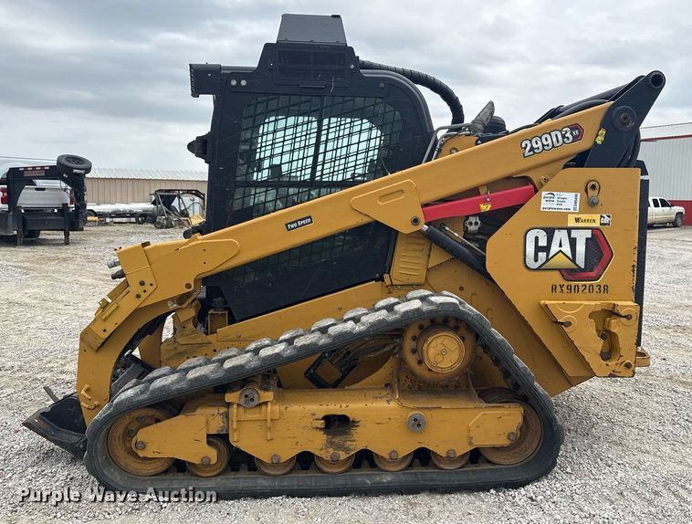 image for item DM5690 2020 Caterpillar 299D3 XE tracked skid steer loader