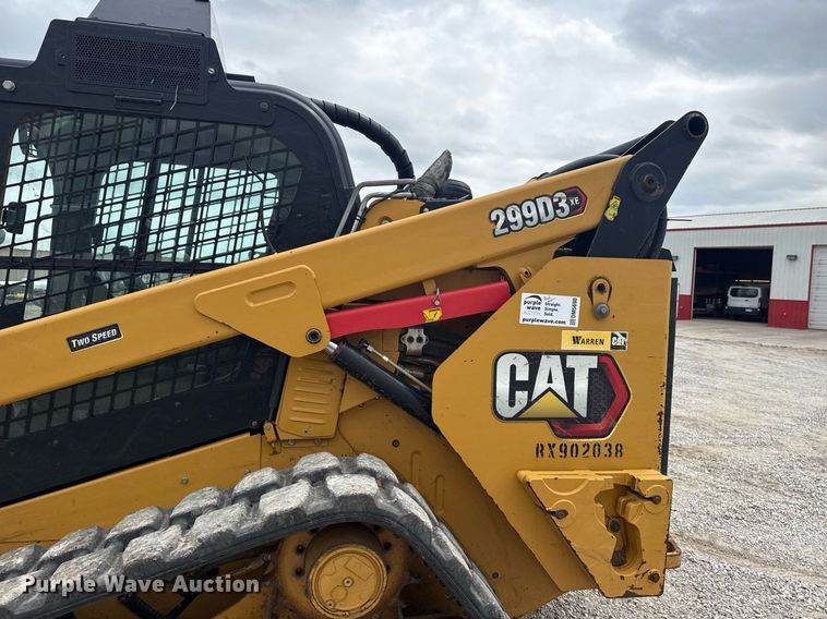 image for item DM5690 2020 Caterpillar 299D3 XE tracked skid steer loader