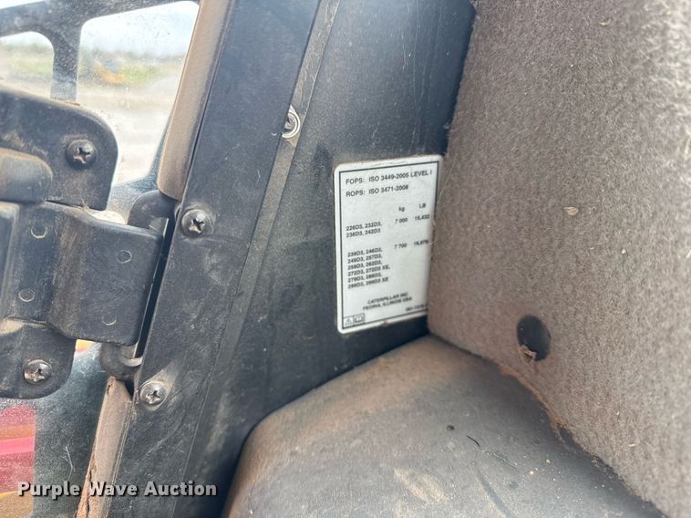 image for item DM5690 2020 Caterpillar 299D3 XE tracked skid steer loader