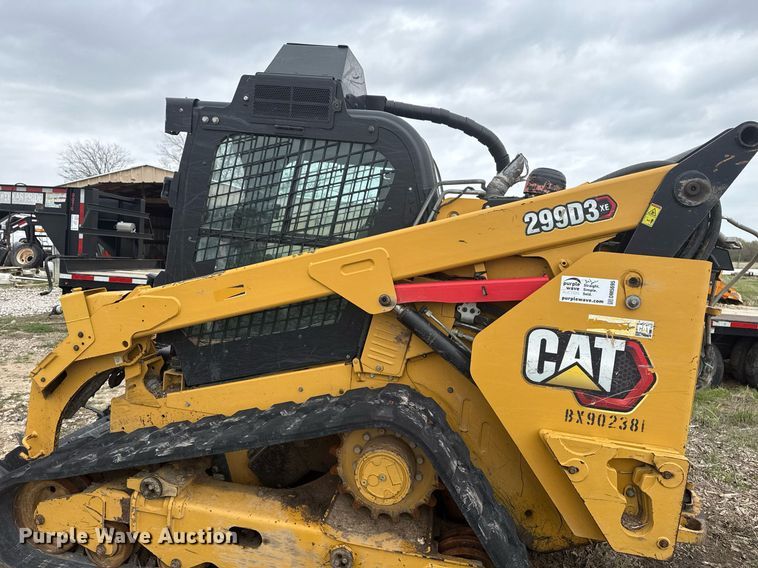 image for item DM5695 2021 Caterpillar 299D3 XE tracked skid steer loader