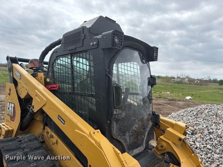 image for item DM5695 2021 Caterpillar 299D3 XE tracked skid steer loader