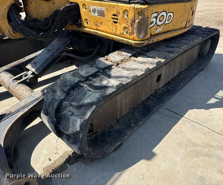 image for item DM5702 2010 John Deere 50D mini excavator