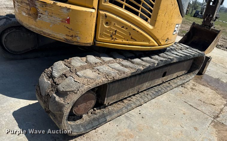 image for item DM5702 2010 John Deere 50D mini excavator