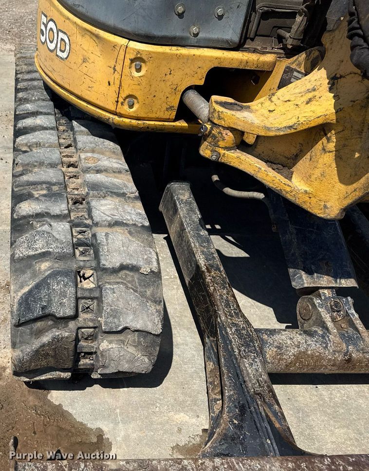 image for item DM5702 2010 John Deere 50D mini excavator