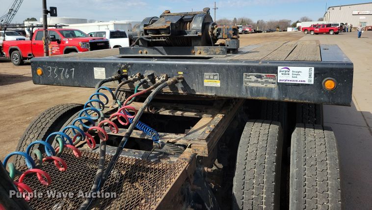 image for item DN3725 2014 Talbert 5048TA tilt deck equipment trailer