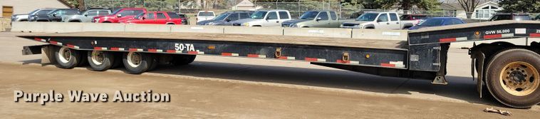 image for item DN3725 2014 Talbert 5048TA tilt deck equipment trailer