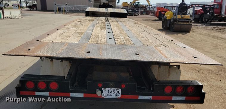 image for item DN3725 2014 Talbert 5048TA tilt deck equipment trailer