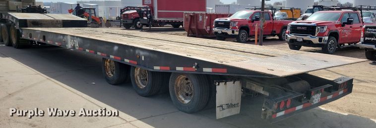 image for item DN3725 2014 Talbert 5048TA tilt deck equipment trailer