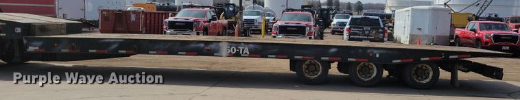 image for item DN3725 2014 Talbert 5048TA tilt deck equipment trailer