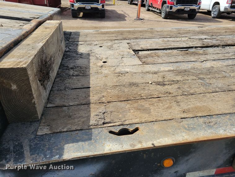 image for item DN3725 2014 Talbert 5048TA tilt deck equipment trailer