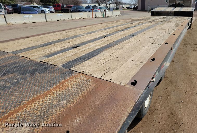 image for item DN3725 2014 Talbert 5048TA tilt deck equipment trailer