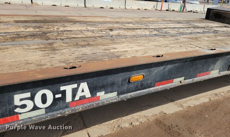 image for item DN3725 2014 Talbert 5048TA tilt deck equipment trailer