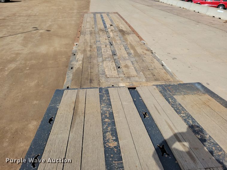 image for item DN3725 2014 Talbert 5048TA tilt deck equipment trailer