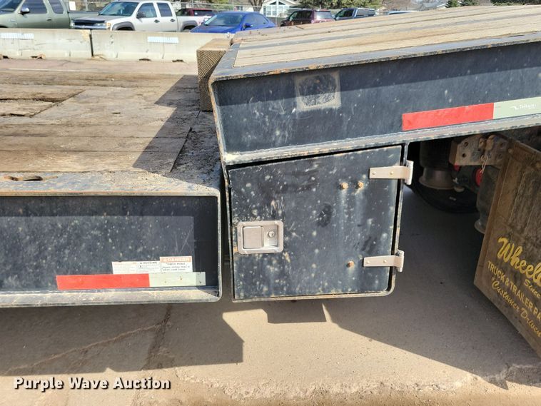 image for item DN3725 2014 Talbert 5048TA tilt deck equipment trailer