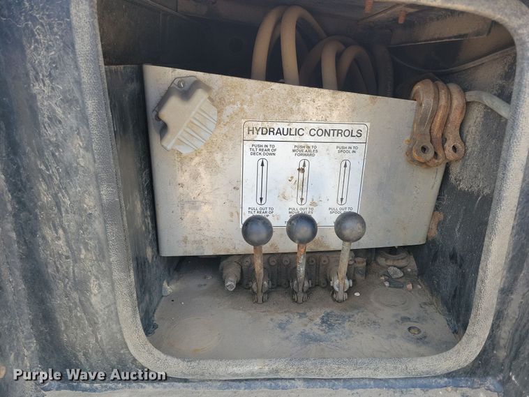 image for item DN3725 2014 Talbert 5048TA tilt deck equipment trailer