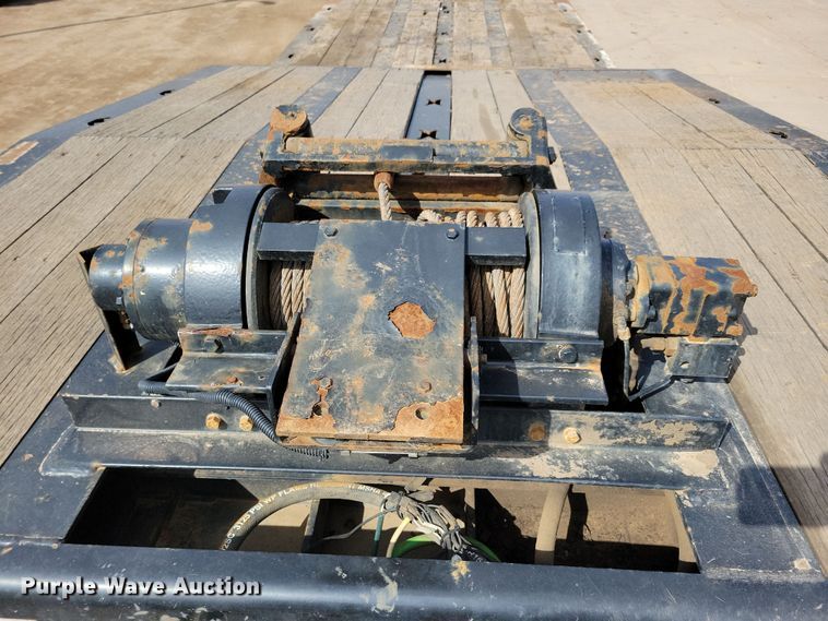 image for item DN3725 2014 Talbert 5048TA tilt deck equipment trailer