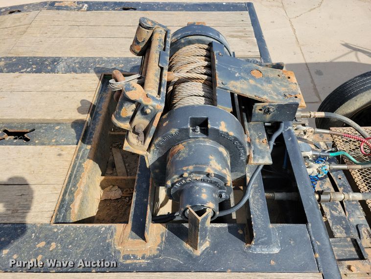 image for item DN3725 2014 Talbert 5048TA tilt deck equipment trailer