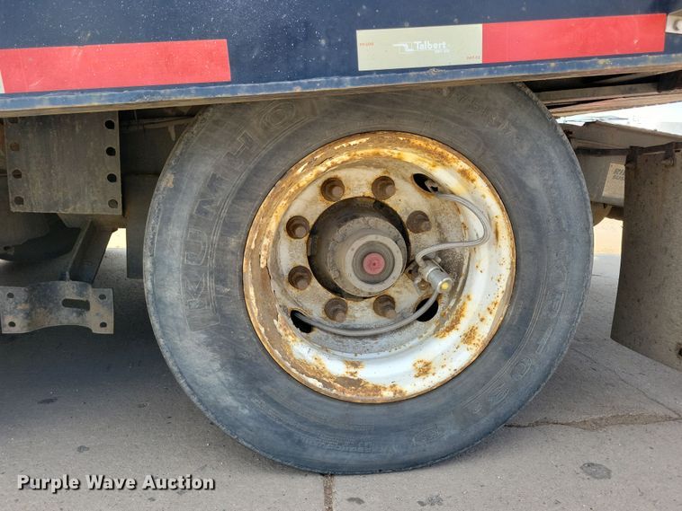 image for item DN3725 2014 Talbert 5048TA tilt deck equipment trailer