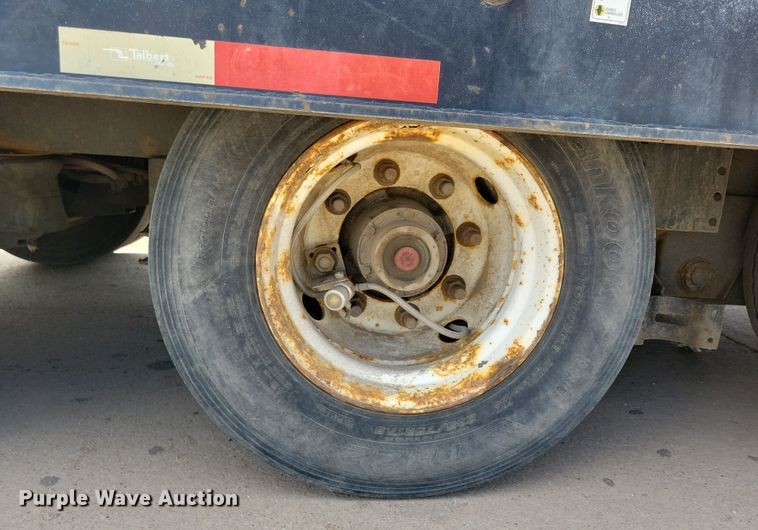 image for item DN3725 2014 Talbert 5048TA tilt deck equipment trailer