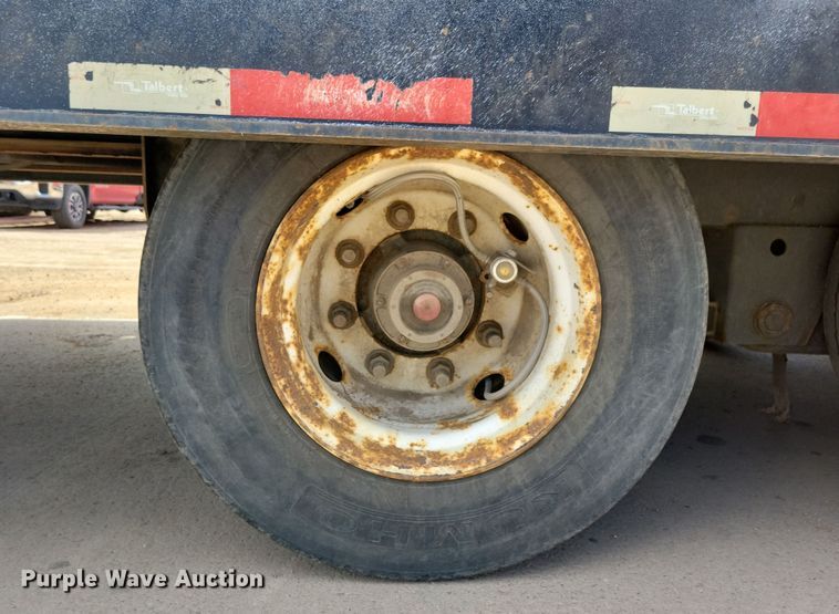 image for item DN3725 2014 Talbert 5048TA tilt deck equipment trailer