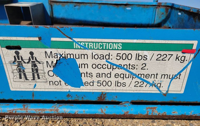 image for item DN3728 2008 Genie S-85 boom lift