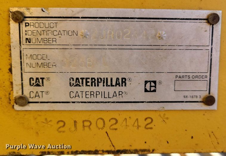 image for item DN3731 1999 Caterpillar 325BL excavator