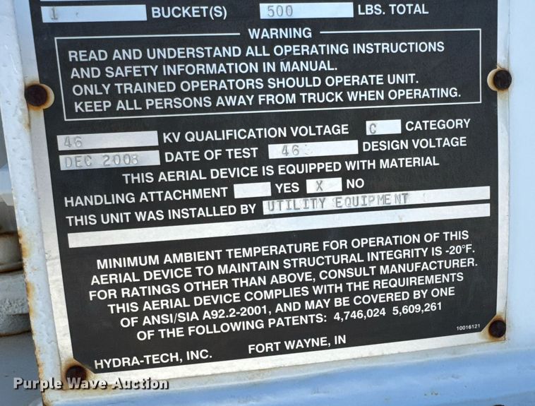 image for item DO0770 2009 Freightliner Business Class M2 bucket truck