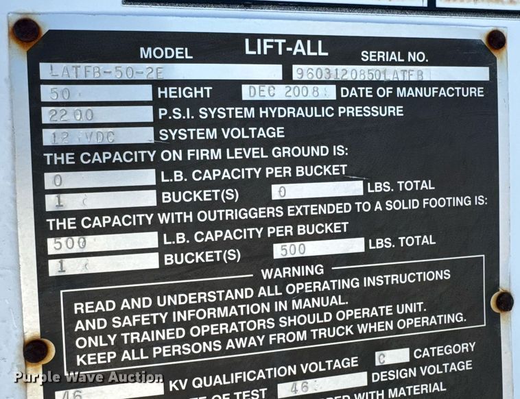 image for item DO0770 2009 Freightliner Business Class M2 bucket truck