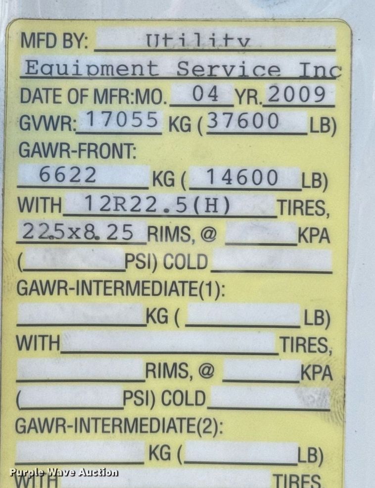 image for item DO0770 2009 Freightliner Business Class M2 bucket truck