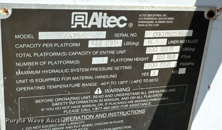 image for item DO0771 2008 International 4300 bucket truck