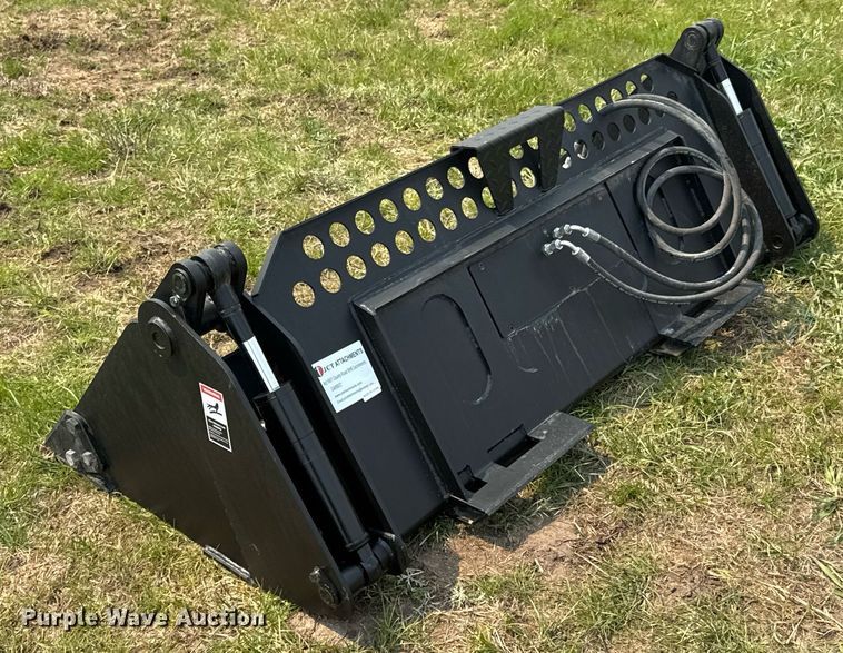 image for item DO0834 JCT Attachments skid steer four-in-one bucket