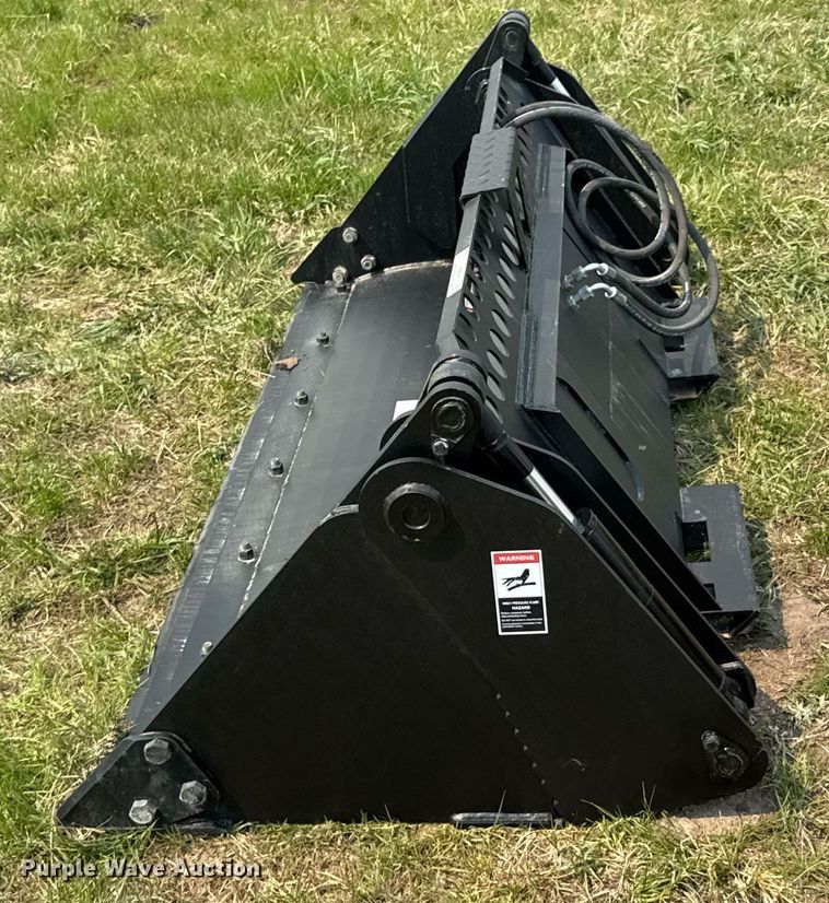 image for item DO0834 JCT Attachments skid steer four-in-one bucket