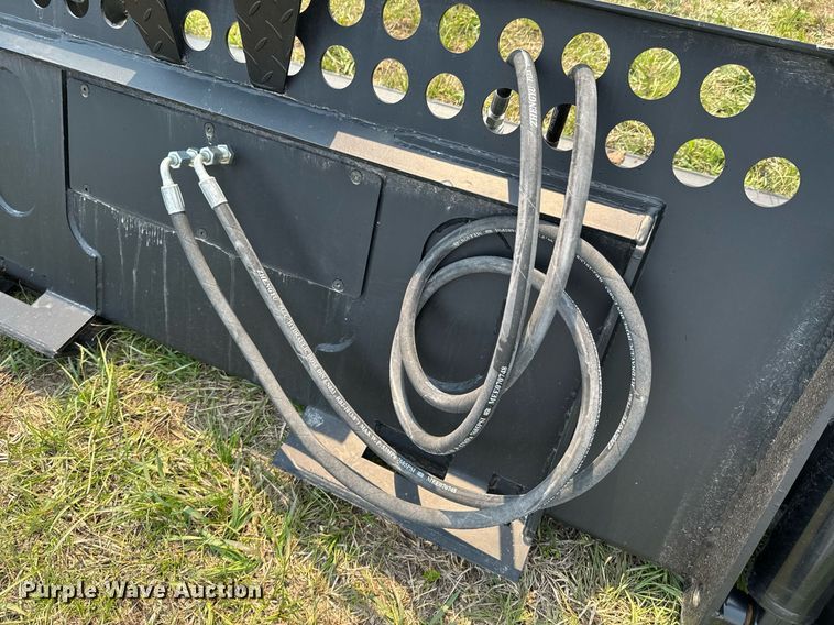 image for item DO0834 JCT Attachments skid steer four-in-one bucket