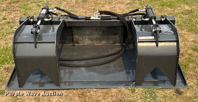image for item DO0835 2023 Wolverine GB-11-72W skid steer grapple bucket