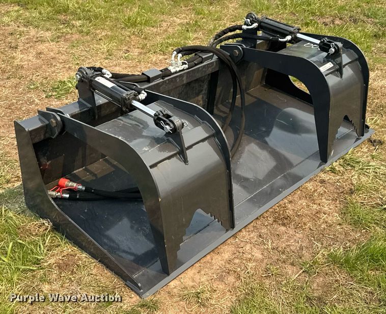 image for item DO0835 2023 Wolverine GB-11-72W skid steer grapple bucket
