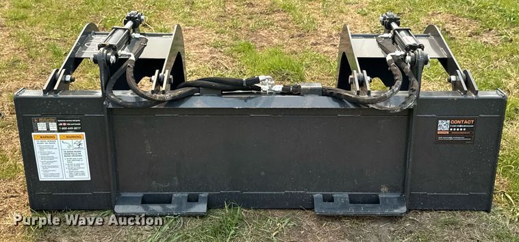 image for item DO0835 2023 Wolverine GB-11-72W skid steer grapple bucket