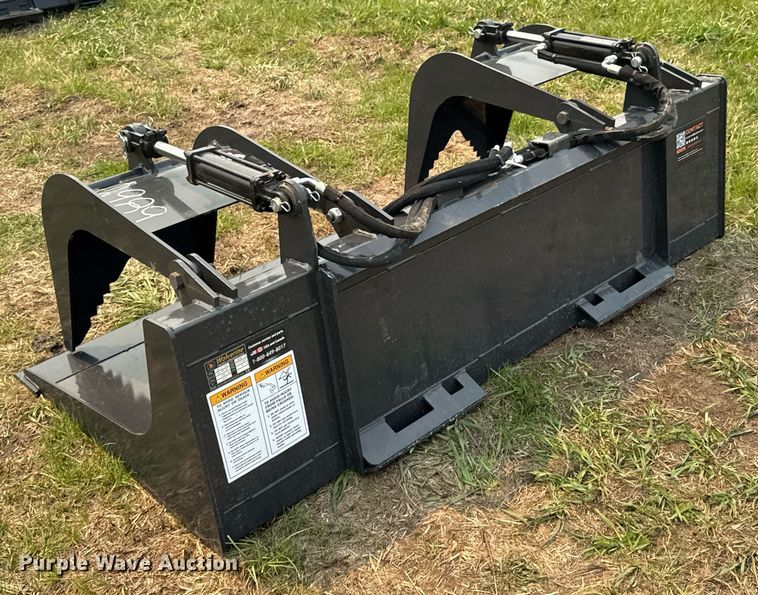 image for item DO0835 2023 Wolverine GB-11-72W skid steer grapple bucket