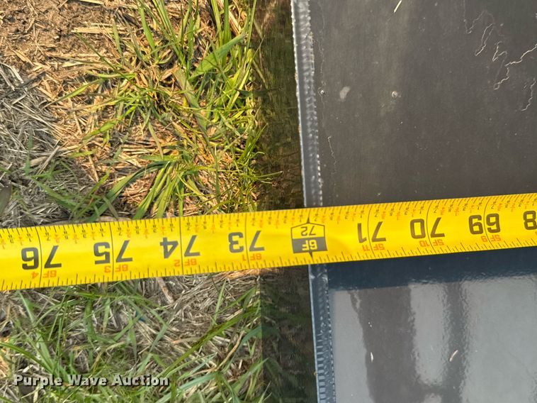 image for item DO0835 2023 Wolverine GB-11-72W skid steer grapple bucket