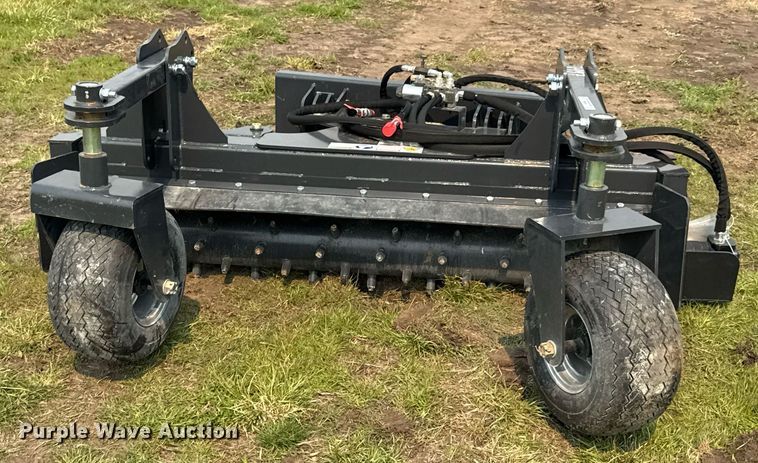 image for item DO0836 2024 LandHonor PR-12-72W skid steer power rake