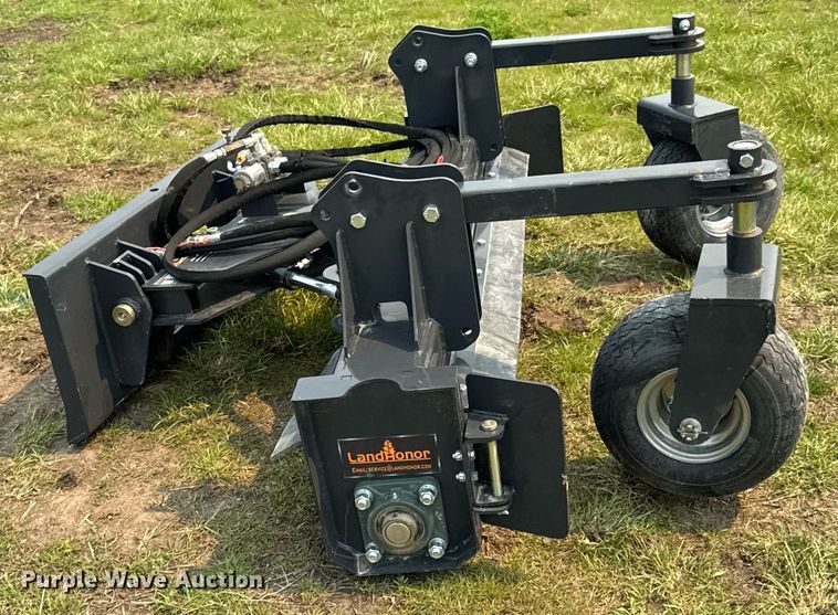 image for item DO0836 2024 LandHonor PR-12-72W skid steer power rake