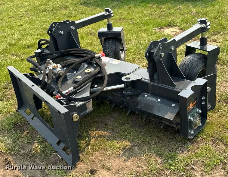 image for item DO0836 2024 LandHonor PR-12-72W skid steer power rake