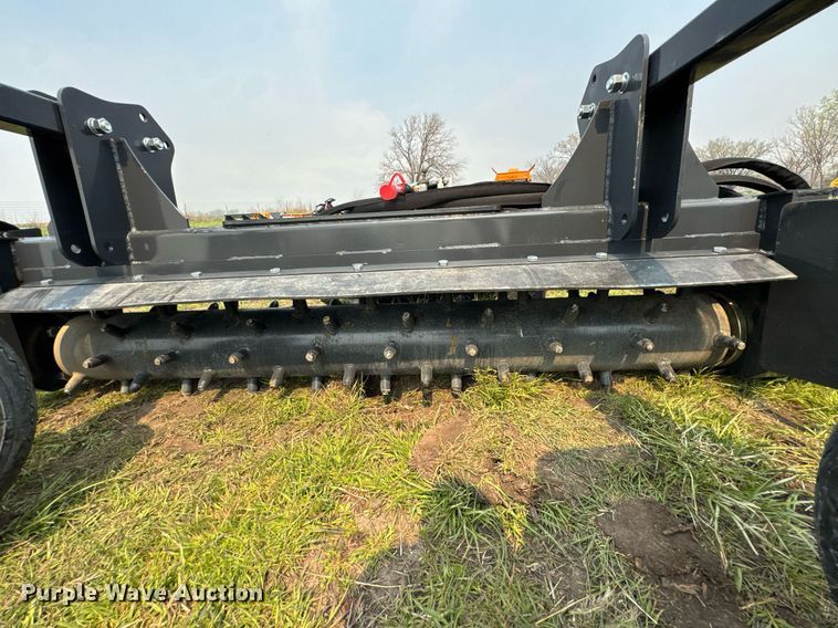 image for item DO0836 2024 LandHonor PR-12-72W skid steer power rake