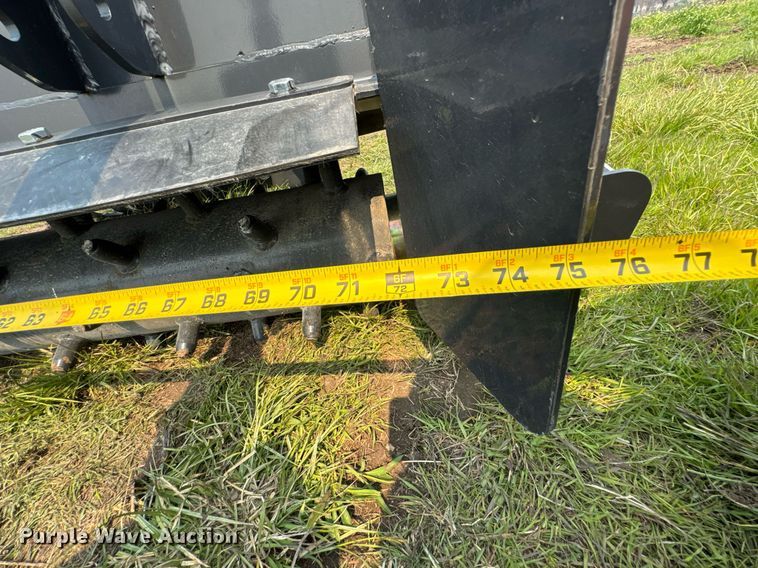 image for item DO0836 2024 LandHonor PR-12-72W skid steer power rake