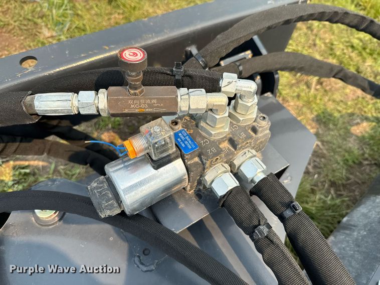 image for item DO0836 2024 LandHonor PR-12-72W skid steer power rake