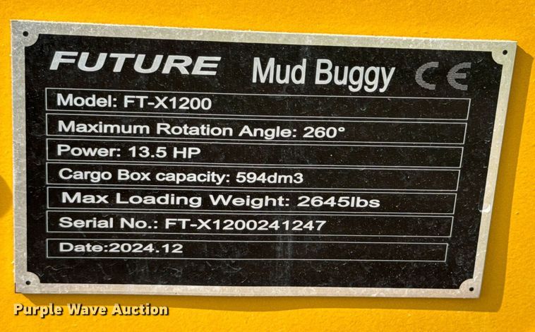 image for item DO0840 2024 Future FT-X1200 concrete buggy