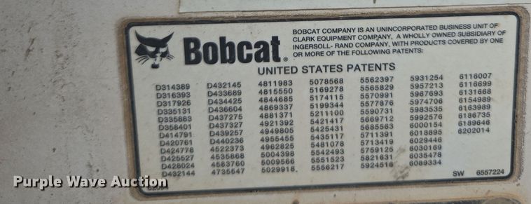 image for item DP6279 2006 Bobcat S250 skid steer loader